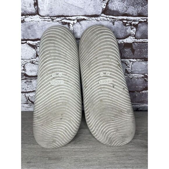 Crocs Mellow Recovery Grey Bone Slides Sandals Slip On Slides Men Sz 11M US/44EU - Picture 10 of 16